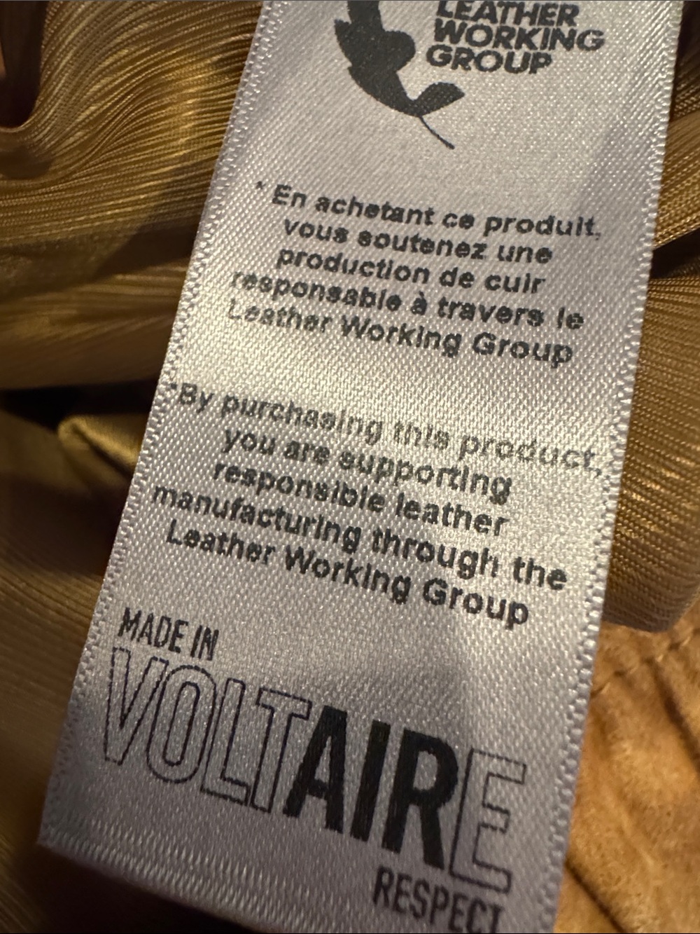 Zadig & Voltaire Paxi Daim Froisse Cognac Brown Suede Leather shorts NWT 38 - Picture 5 of 9
